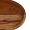 Hello Honey® 21" Natural Long Acacia Wood Oval Serving Tray